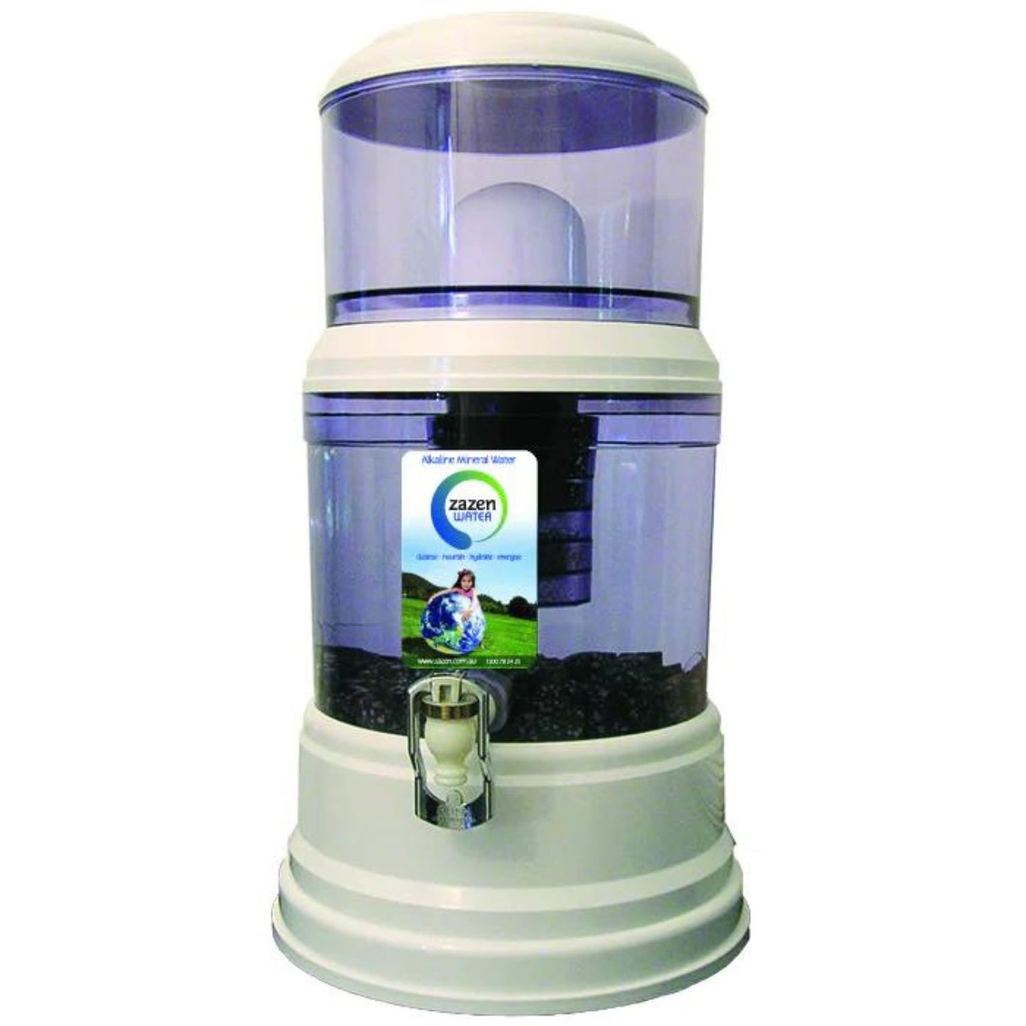 Zazen Water Alkaline Filter System