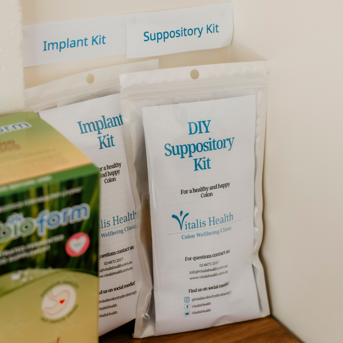Constipation Kit DIY Suppository Kit – Vitalis Colon Wellbeing